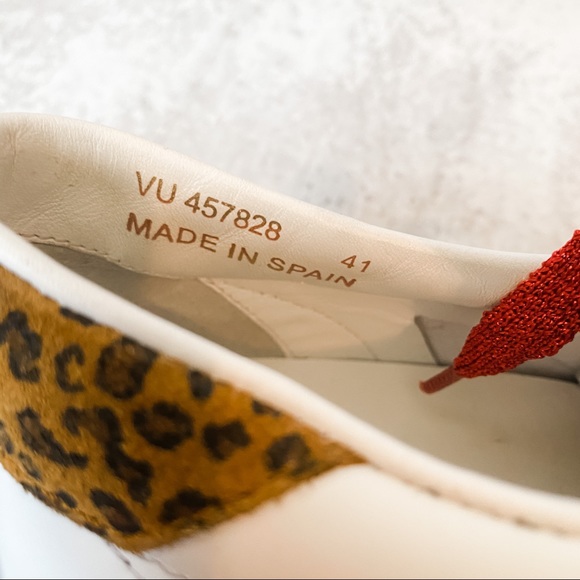 Like new - SAINT LAURENT Court Classic Diamond sneakers Sz 41 (size 10) - Picture 6 of 7